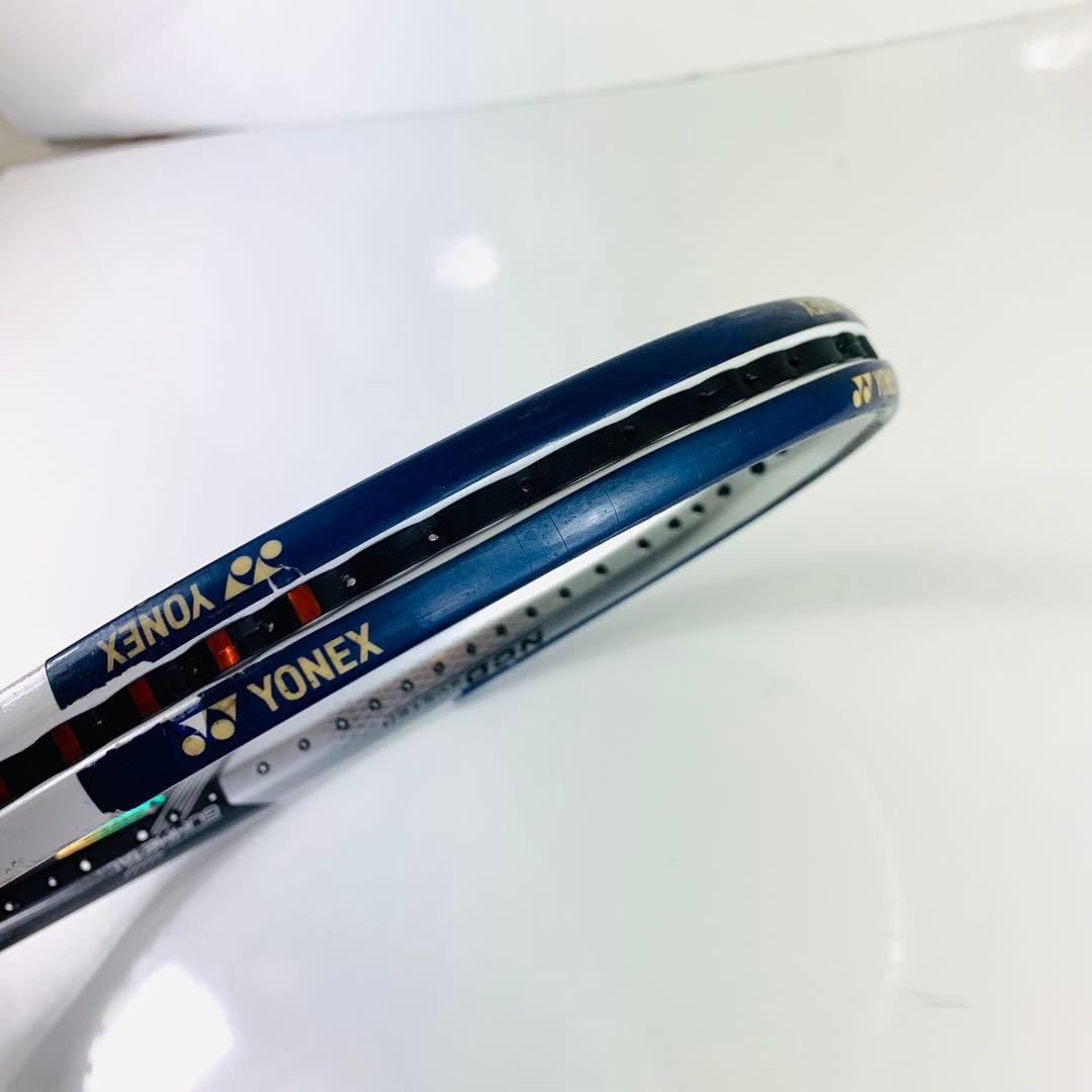 美品 ヨネックス ナノフォース 500V UL1 ソフトテニス ラケット 軟式