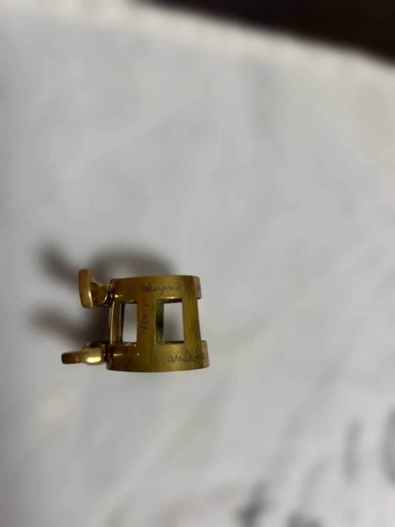 ワイズワン、ソプラノサックス　マウスピース　リガチャ