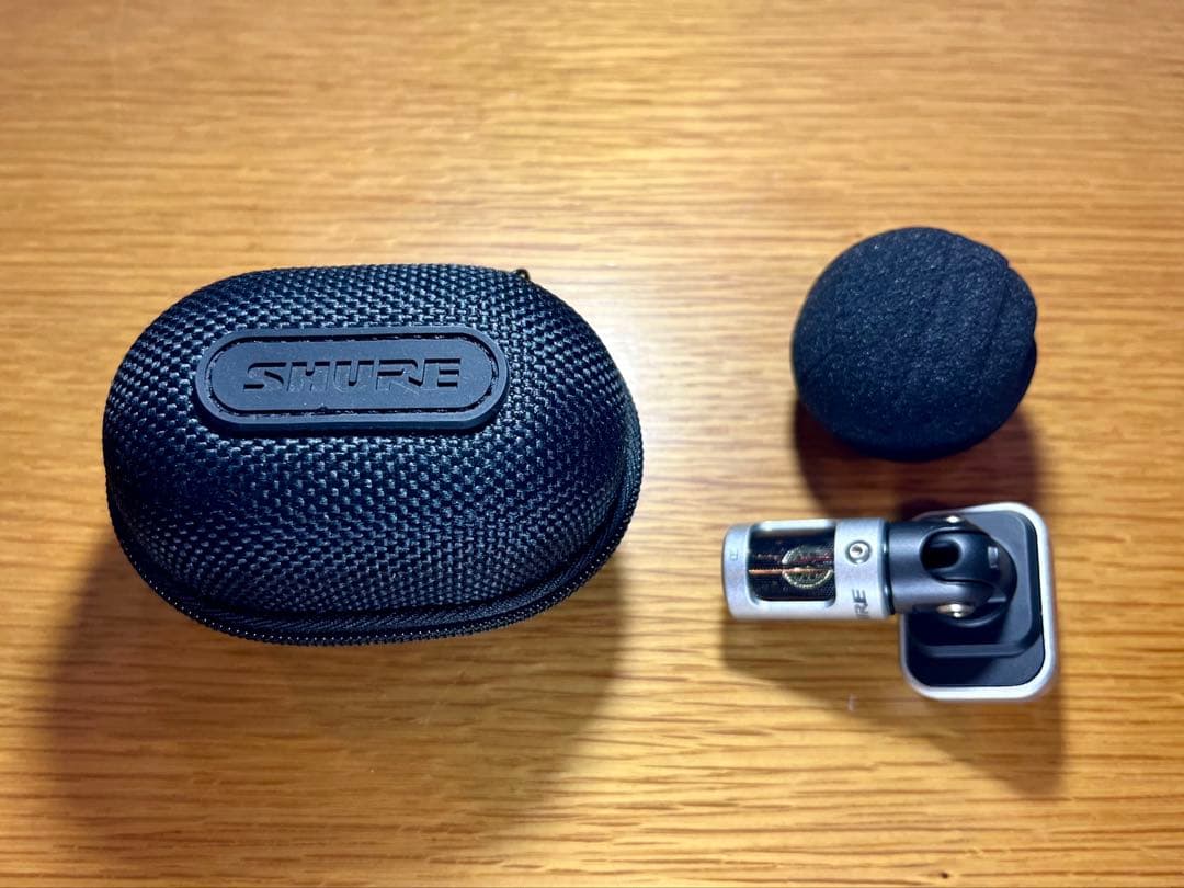 SHURE MV88 ライトニング コンデンサー マイクロフォン