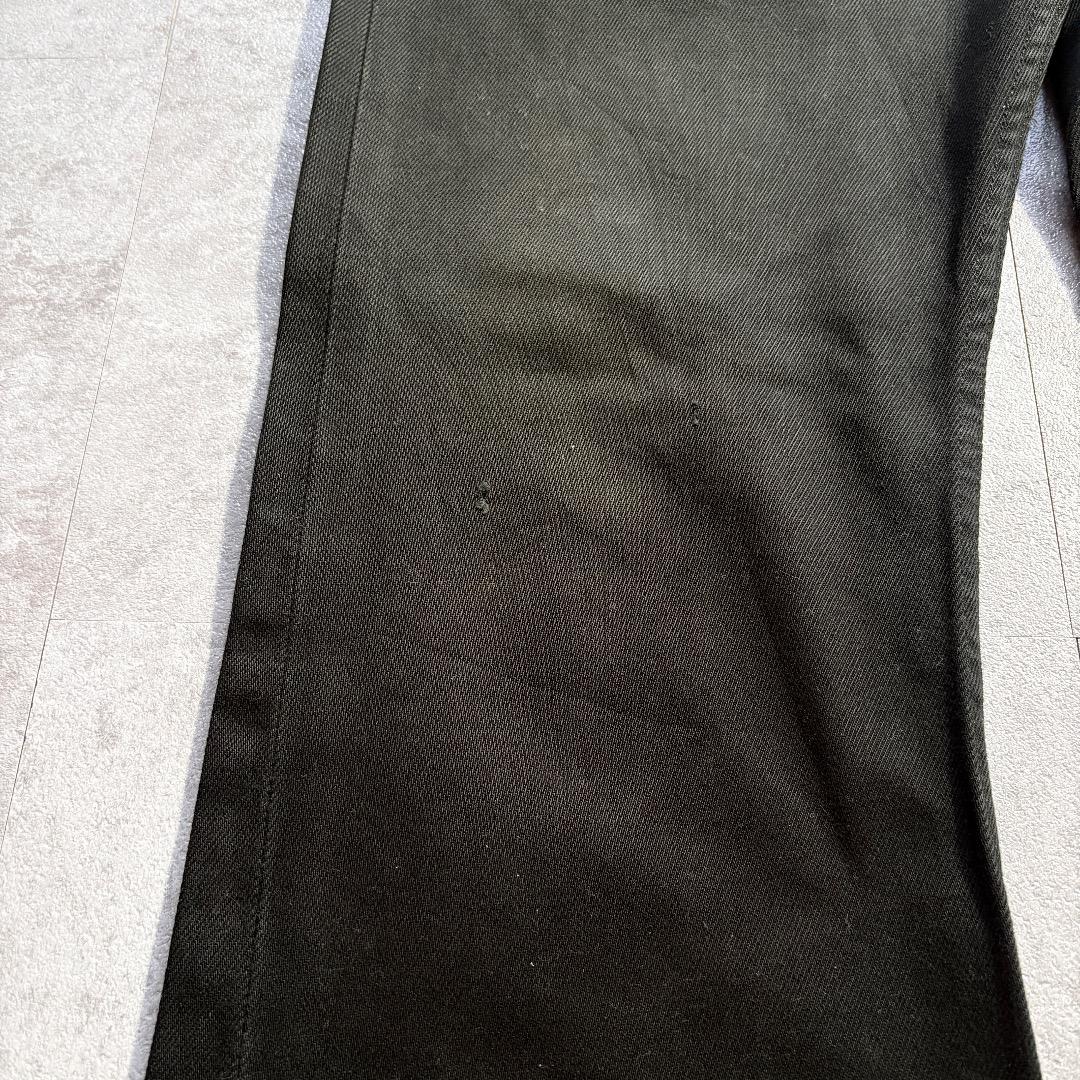 【W32 L30】00s europe levi's black 512