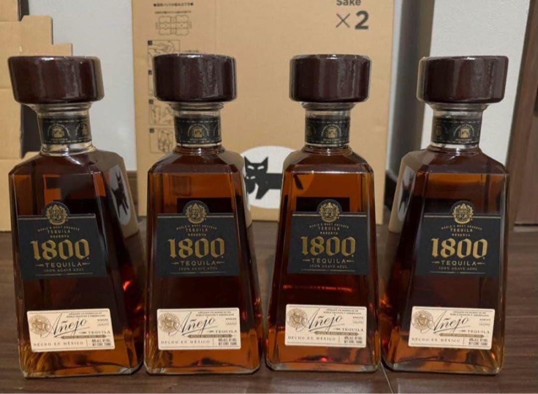 アネホ　テキーラ　1800 4本セット