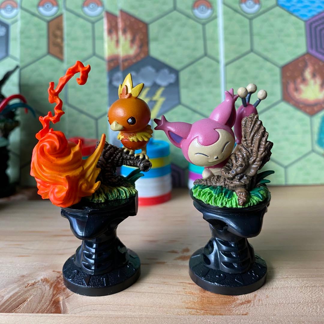 ポケモンバトルフィギュア海洋堂6個セット