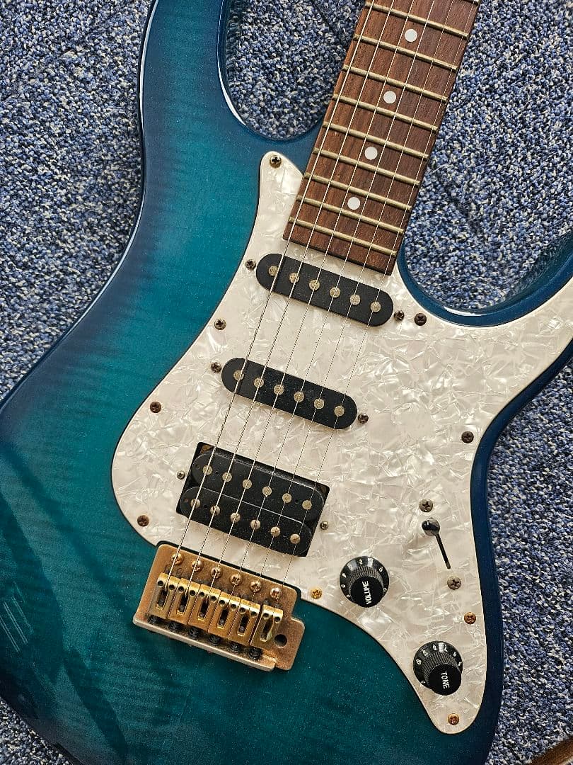 Chatting bird ストラトキャスター タイプ 青