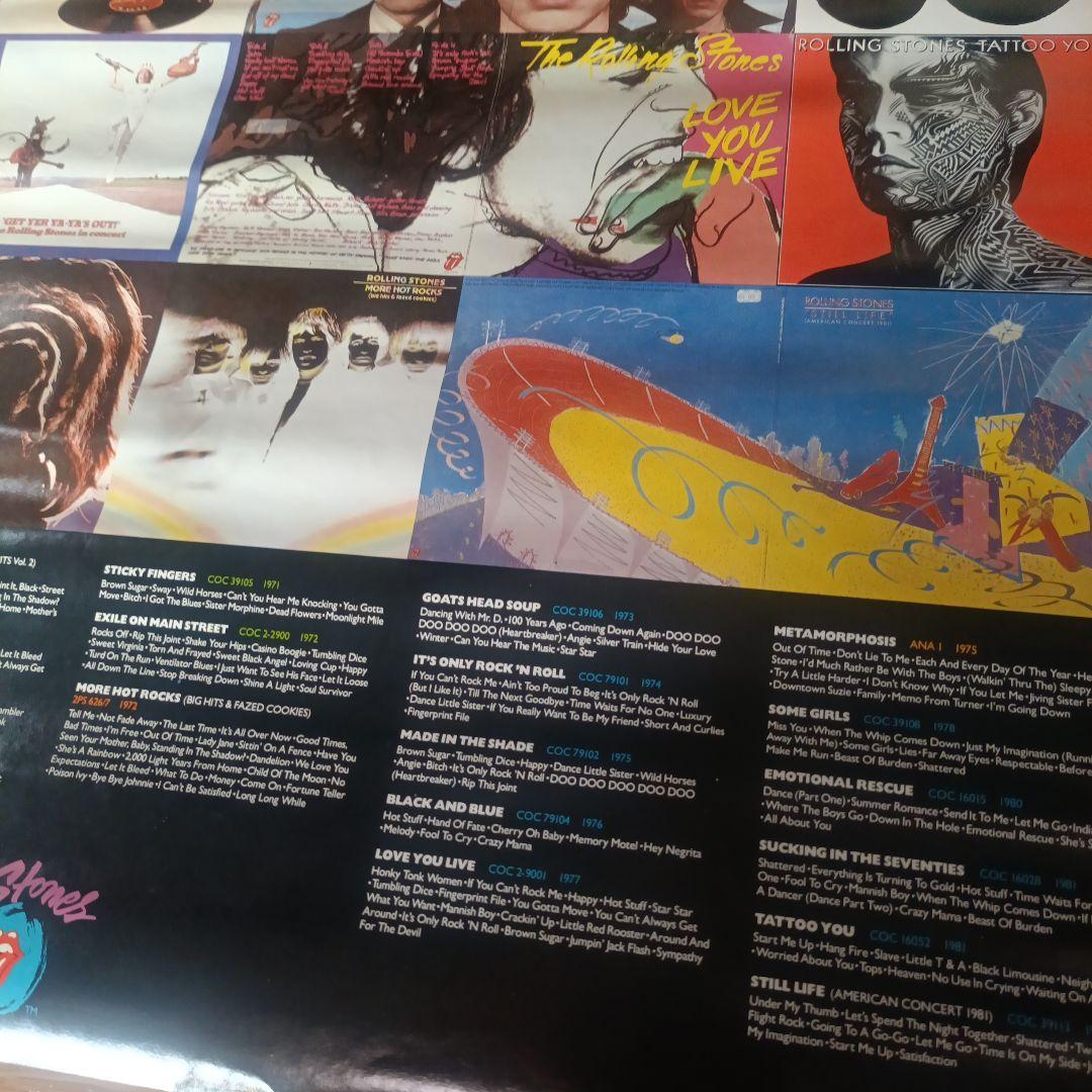 ROLLING STONES 1983 結成20周年記念ポスター☆レア