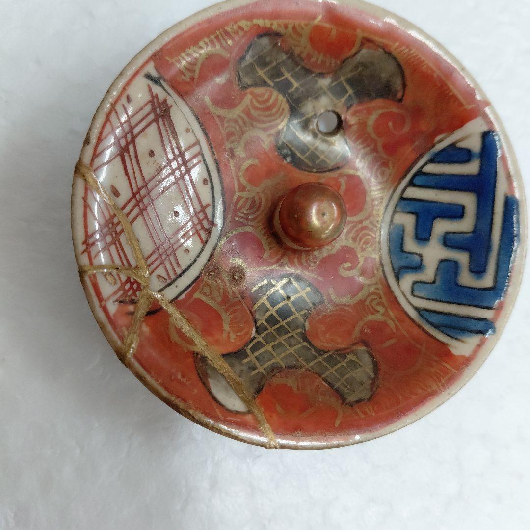 古九谷　急須　直し有り