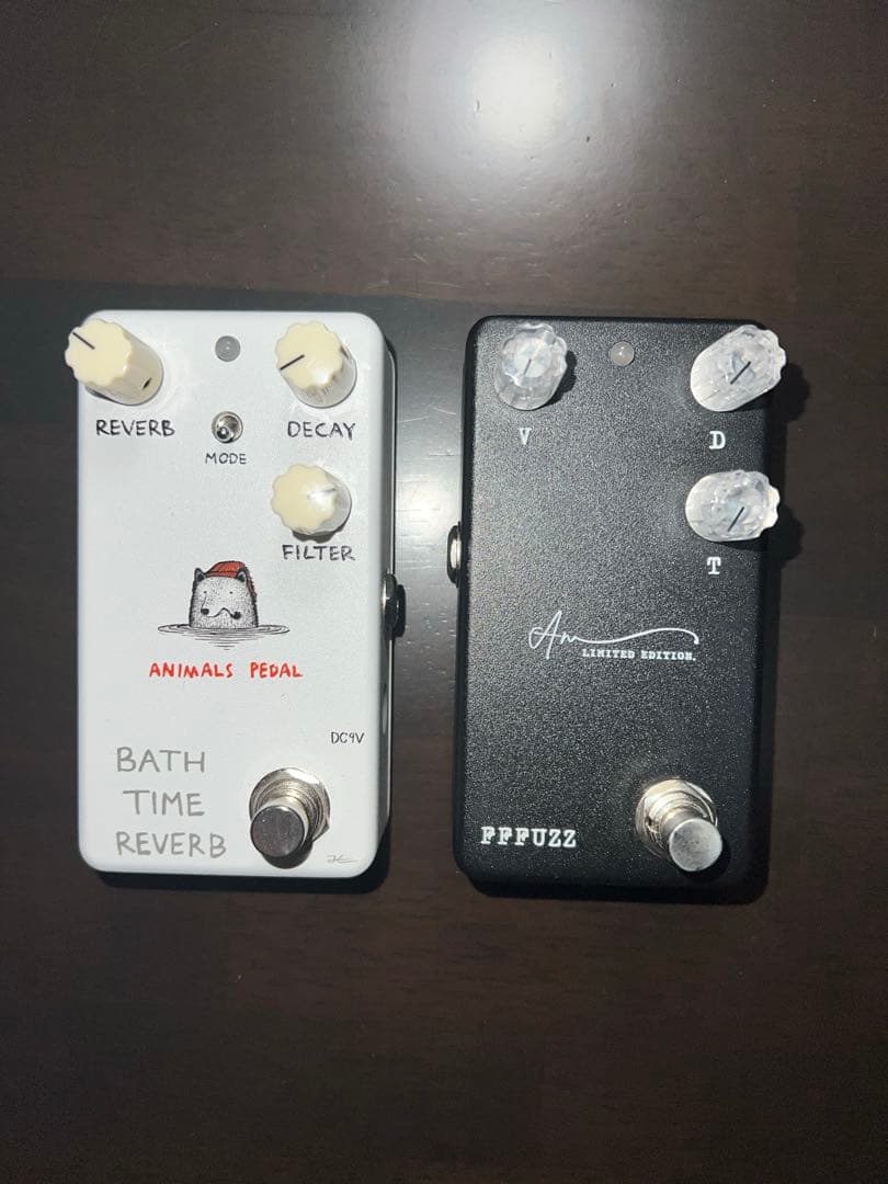 ギター Animal pedal BATH TIME REVERB/FFFUZZ