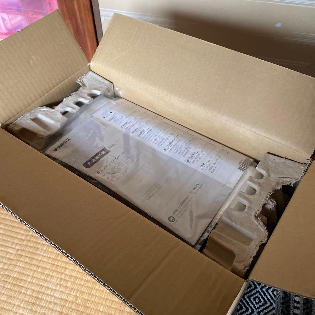 未使用品　大阪ガス　ガスファンヒーター　2020￼‘ 140-5882