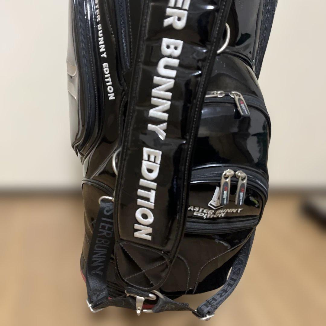 MASTER BUNNY EDITION エナメルゴルフバッグ キャディバック