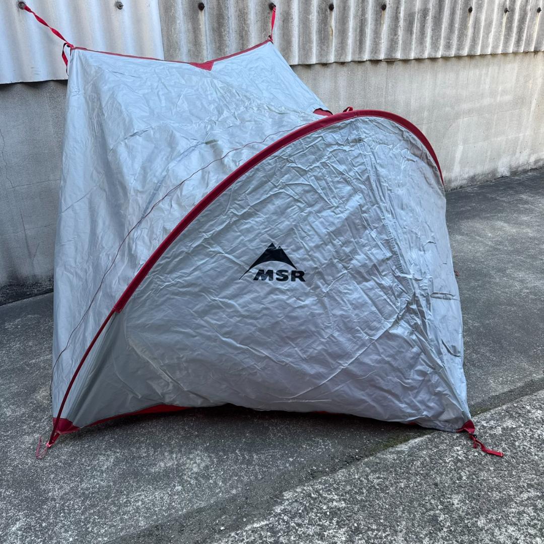 ★訳アリ　MSR　GEAR SHED　ギアシェッド　前庭　エムエスアール