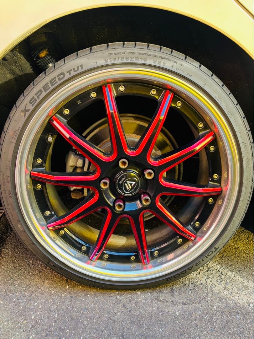 おく KUHL VERZ-WHEELS 19インチ タイヤ付き