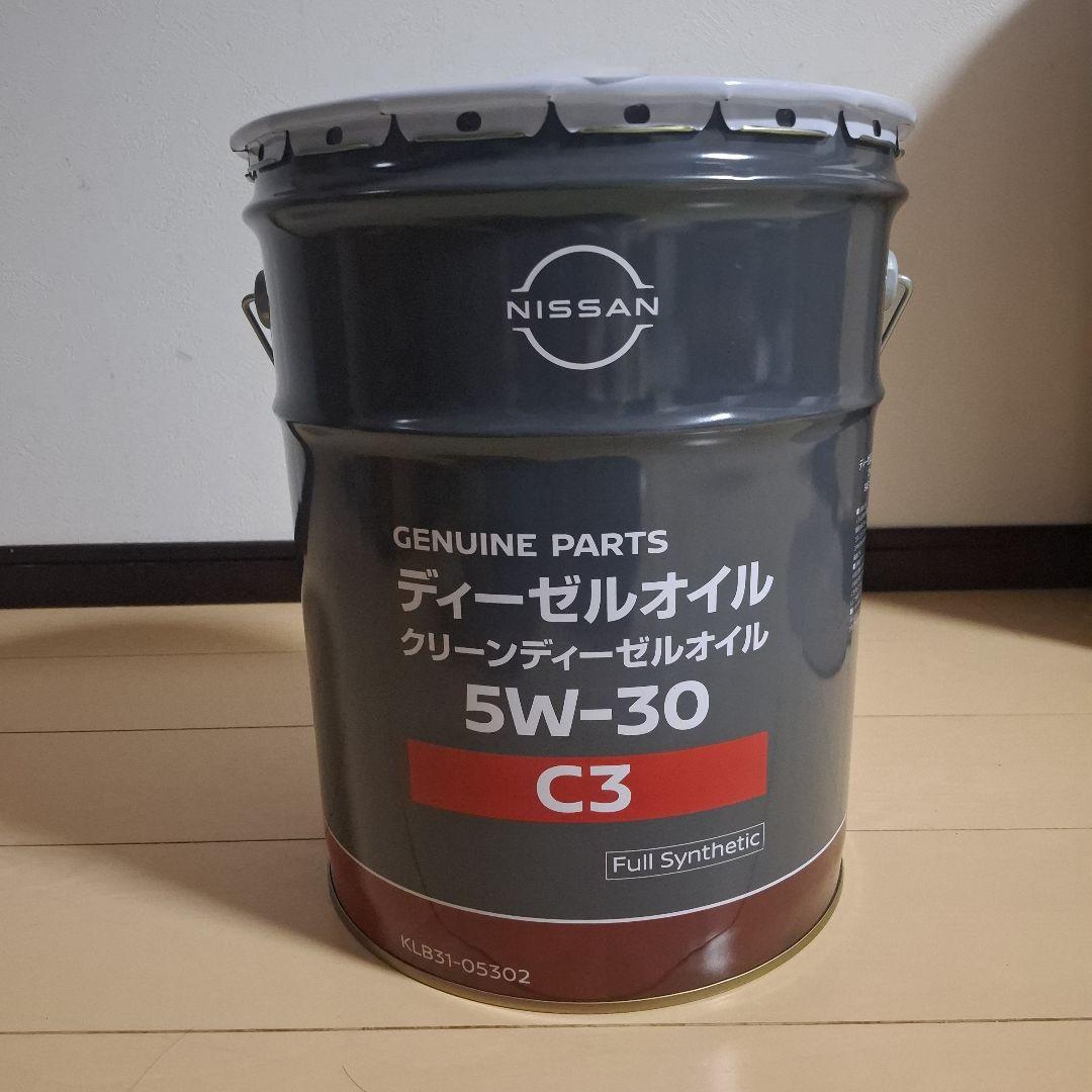 新品未使用　CLEAN DIESEL OIL 5W-30 C3 20L