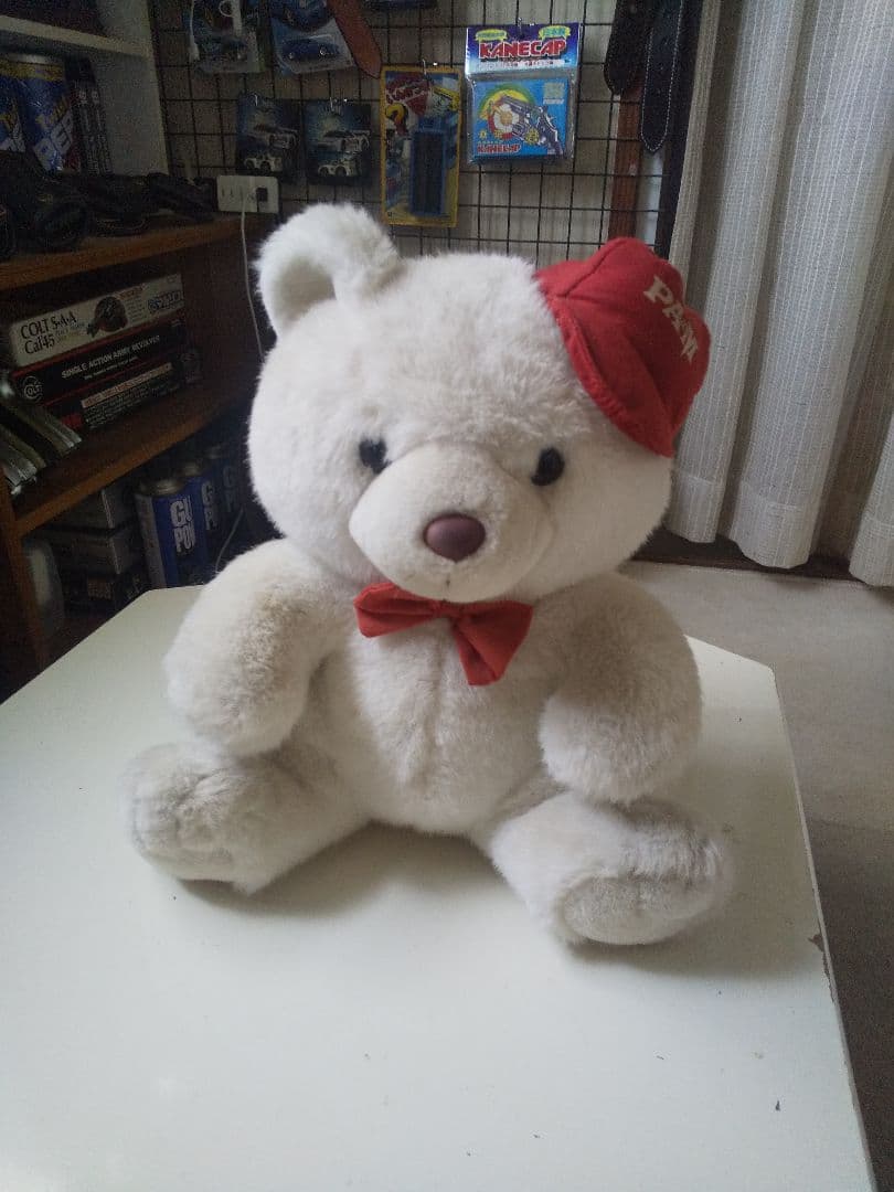 レトロ 日立 PAMエアコン ぬいぐるみ 白くまくん