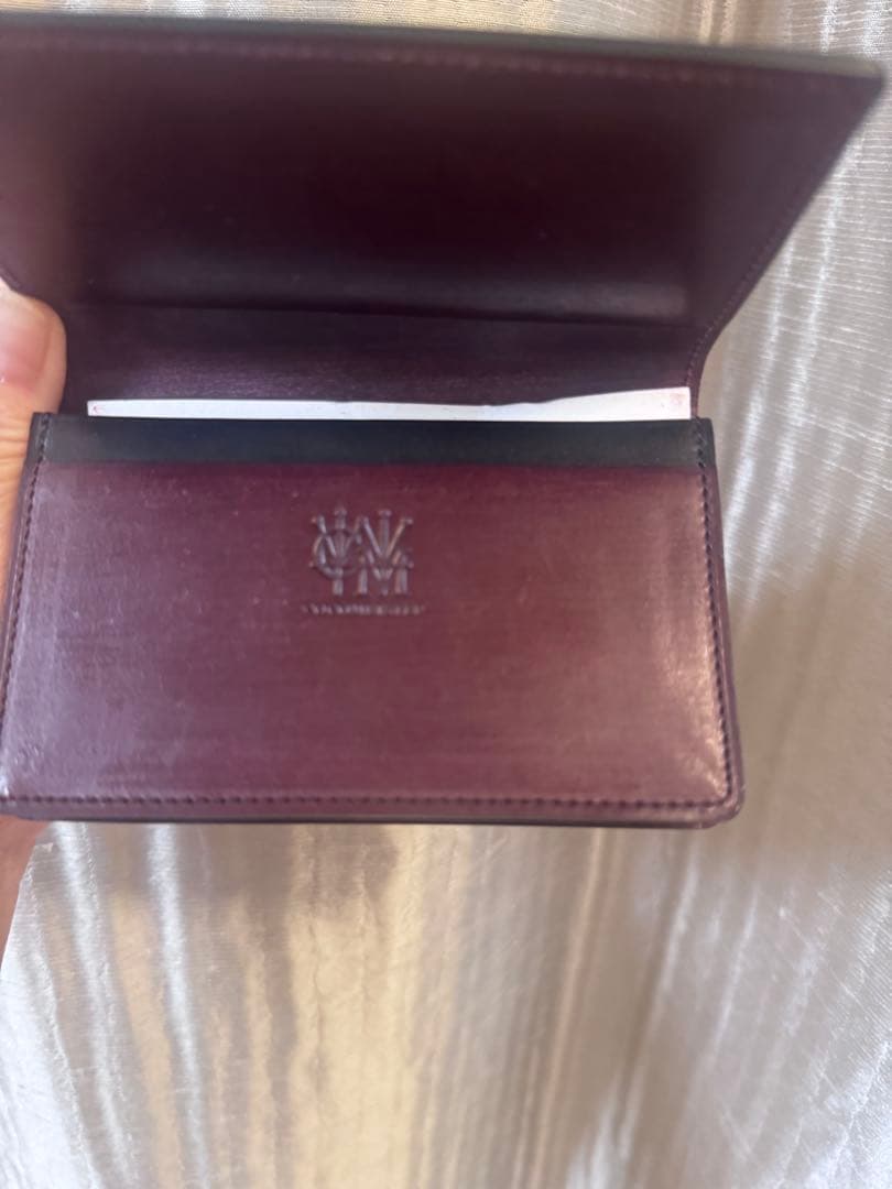 COCOMEISTER ココマイスター　名刺入れ　ブラック