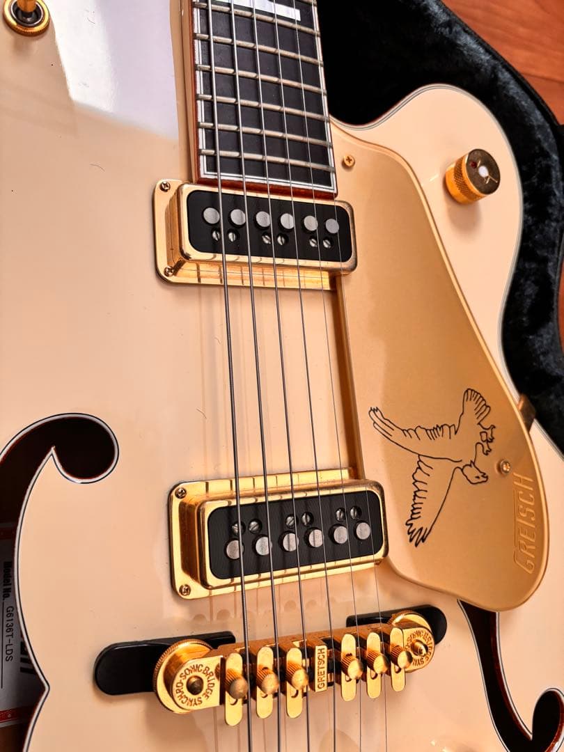 ギター Gretsch G6136T-LDS 2015 White Falcon