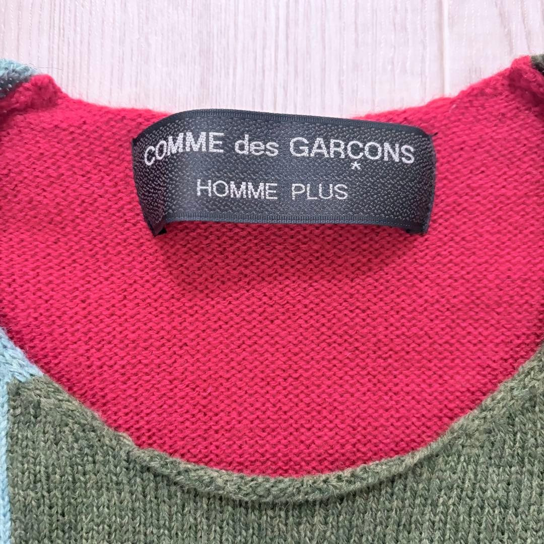 comme des garçons 96AW ニット パッチワーク