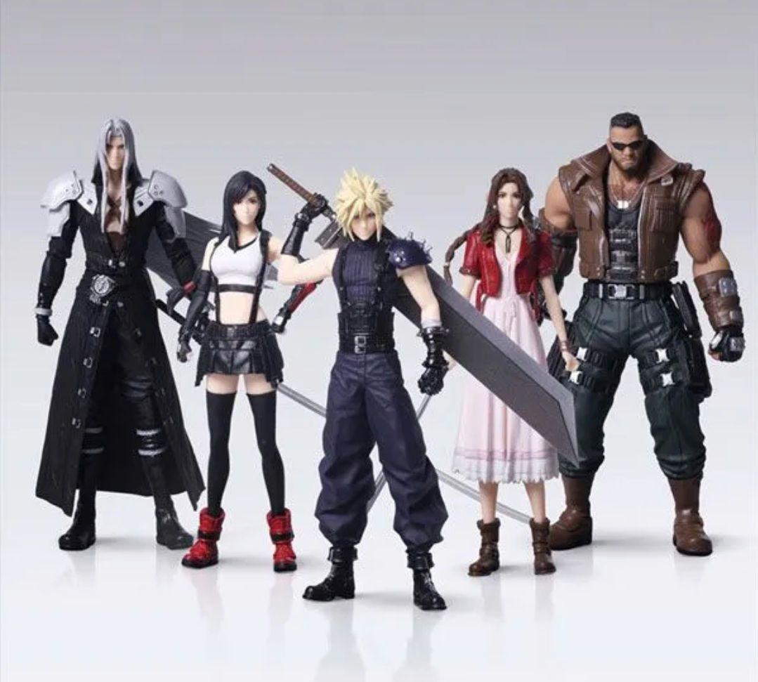 【未開封】ファイナルファンタジーⅦ リメイク トレーディングアーツ 全5種5個入