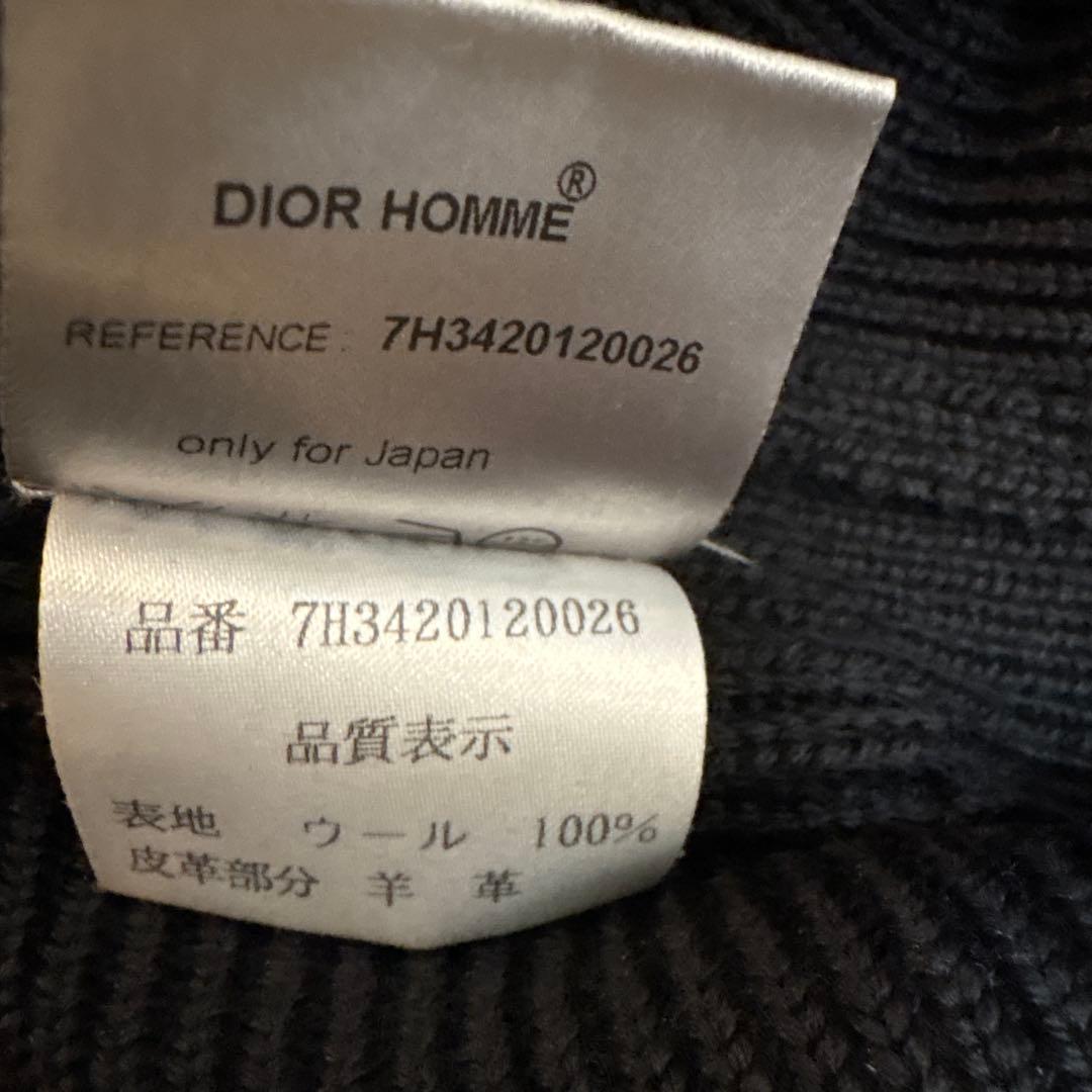 ディオールオム 07 ドライバーズニットXS エディ期 Dior homme