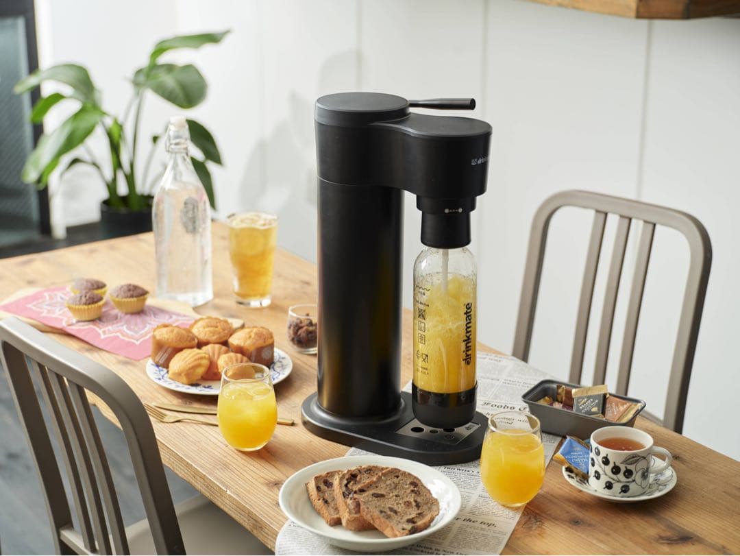 【新品未開封】drinkmate シリーズ640 Black 炭酸水メーカー