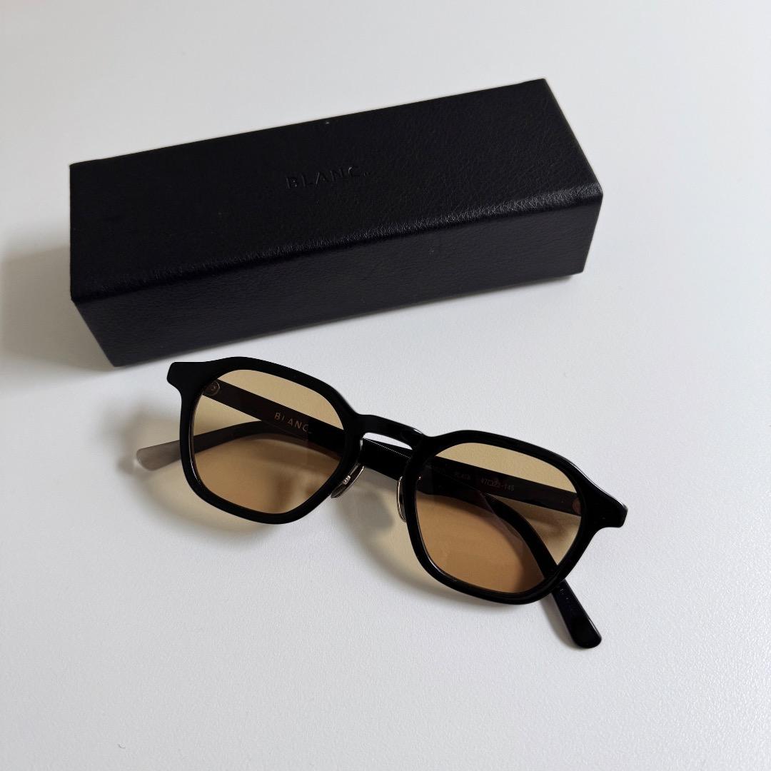 廃盤色 BLANC.. BM010 サングラス メガネ カラーレンズ ブラック