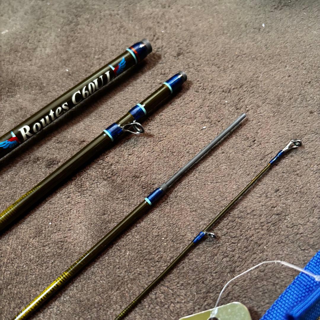 Routes C60UL ルアーロッド　ツララ TULALA