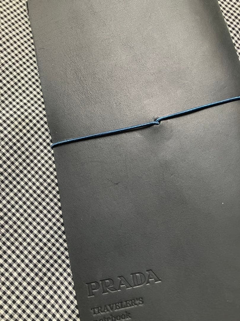 PRADA トラベラーズノート 限定 ブラック チャーム リフィル プラダ