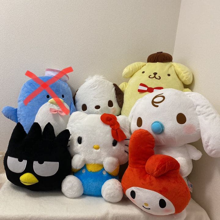 サンリオ　非売品　BIGぬいぐるみ　6種セット❣️