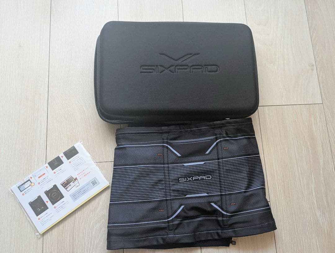 SIXPAD EMS腹筋トレーニング ブラック