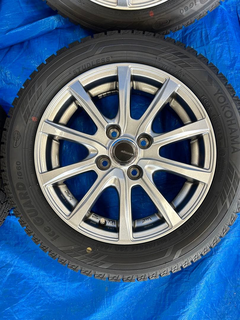 165/65R14スタッドレス4本セット　タンク、ルーミー等に！2023年製造