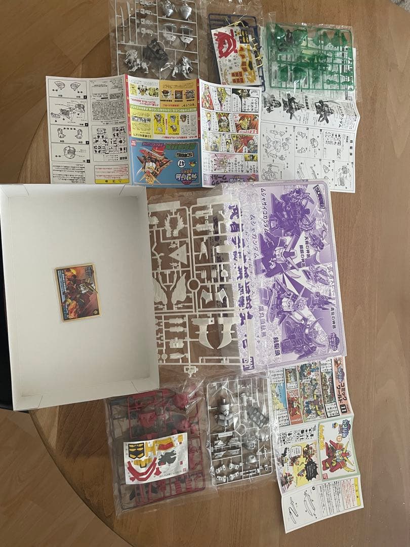 プレミアムバンダイ　ムシャタイムボックス　サイコ無し　SDガンダム