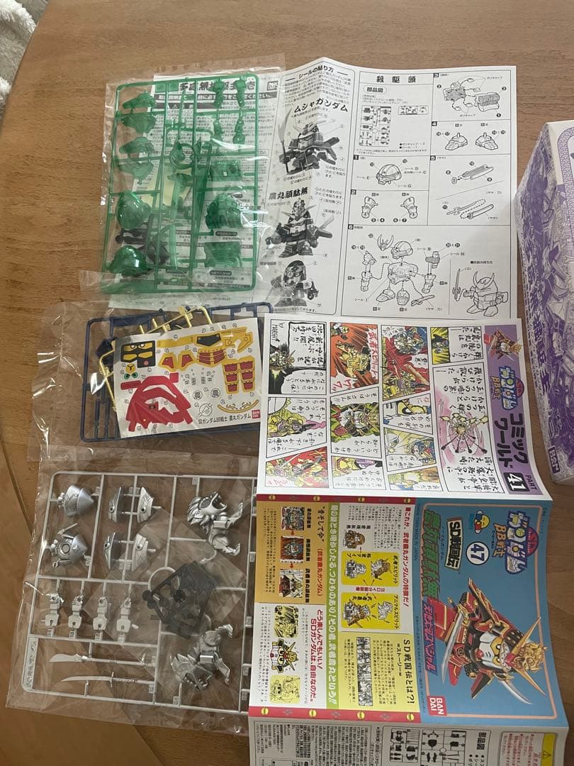 プレミアムバンダイ　ムシャタイムボックス　サイコ無し　SDガンダム