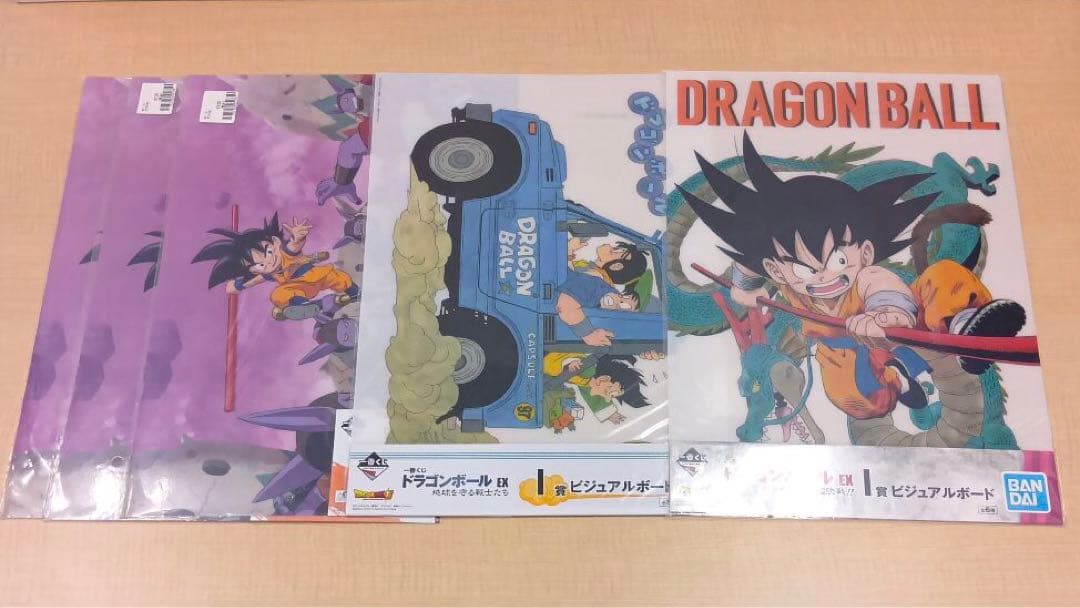 ❶ドラゴンボール 一番くじ クリアポスター ビジュアルボード 大量 まとめ売り