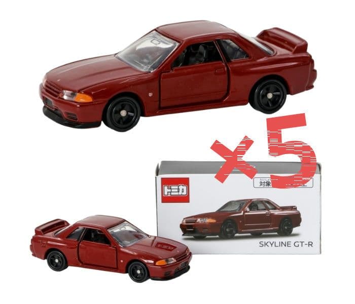 トミカ 限定 日産 スカイライン GT-R （BNR32） レッドパール