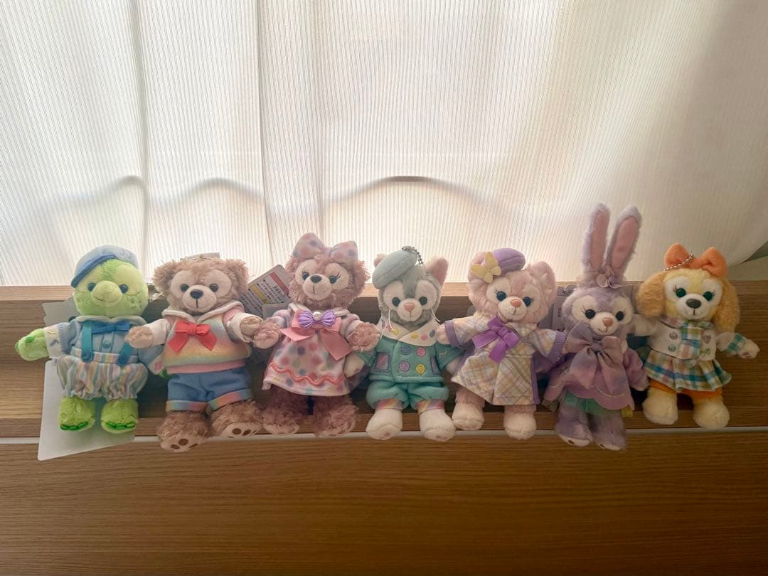 【新品】ハートフェルトレターズオブフレンドシップぬいぐるみバッジ7種