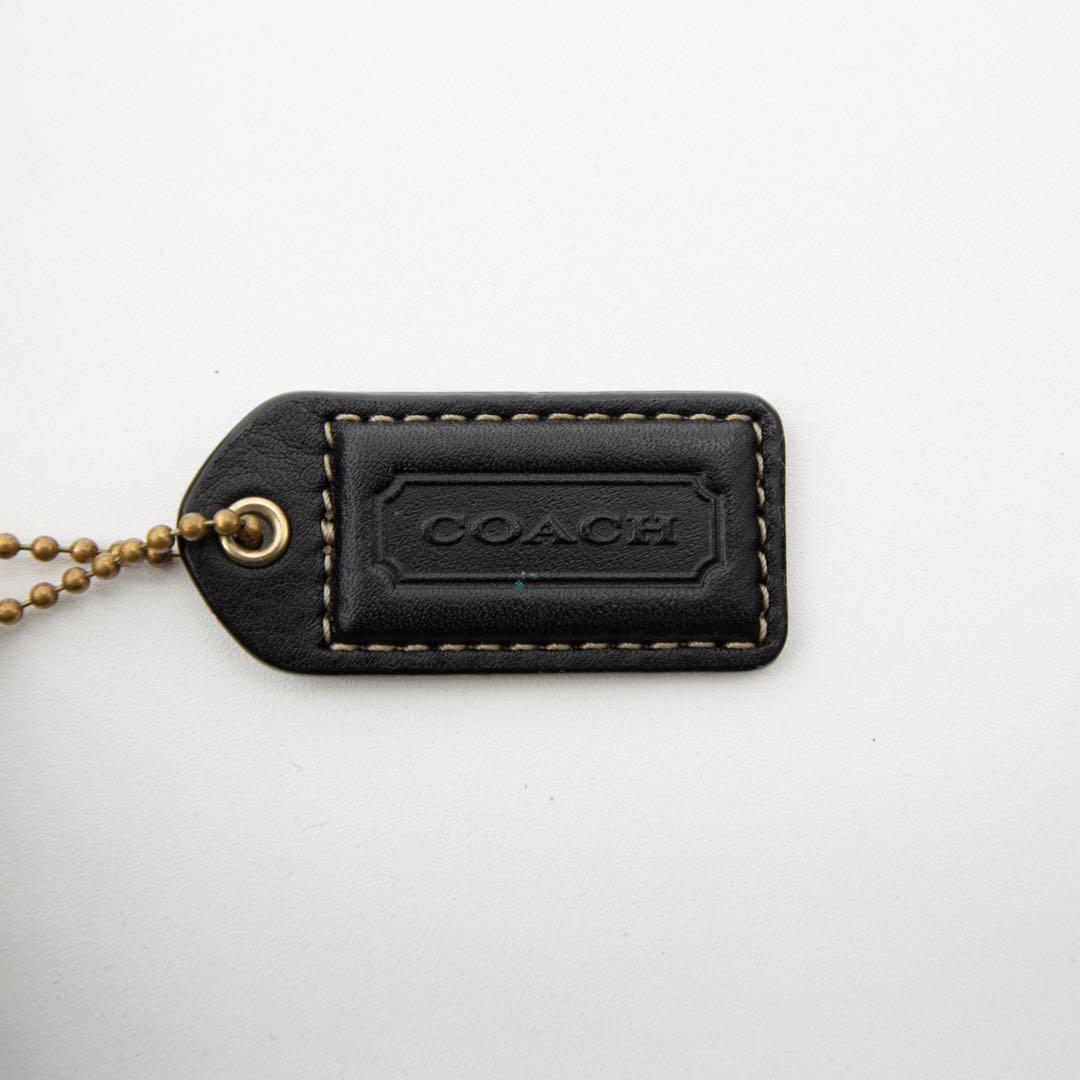 A146【美品】COACH／コーチ　アクセサリーポーチ　ハンドバッグ　シグネチャ