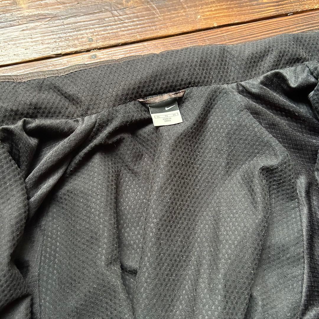 00s ナイキ ナイロン ジャケット パンツ セットアップ 裏地起毛 中綿