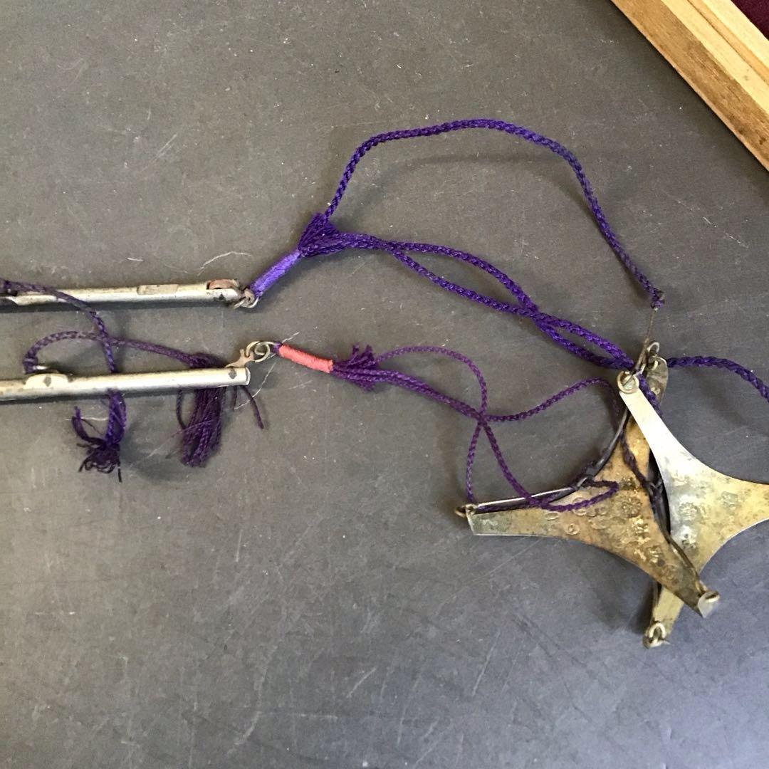 棹秤　竿秤　箱付き　アンティーク 骨董品　古民具　古道具