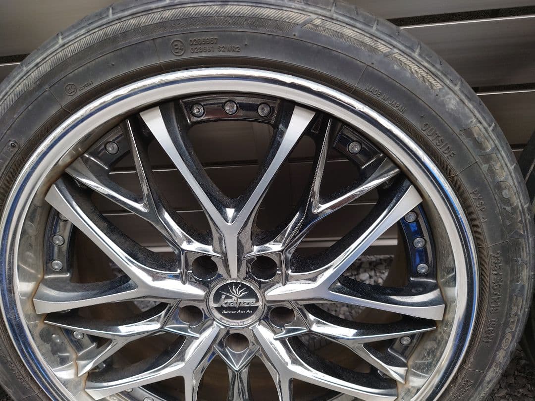 【FPAY31】ウェッズ　クレンツェ　ウィーバル　19インチ4本セット