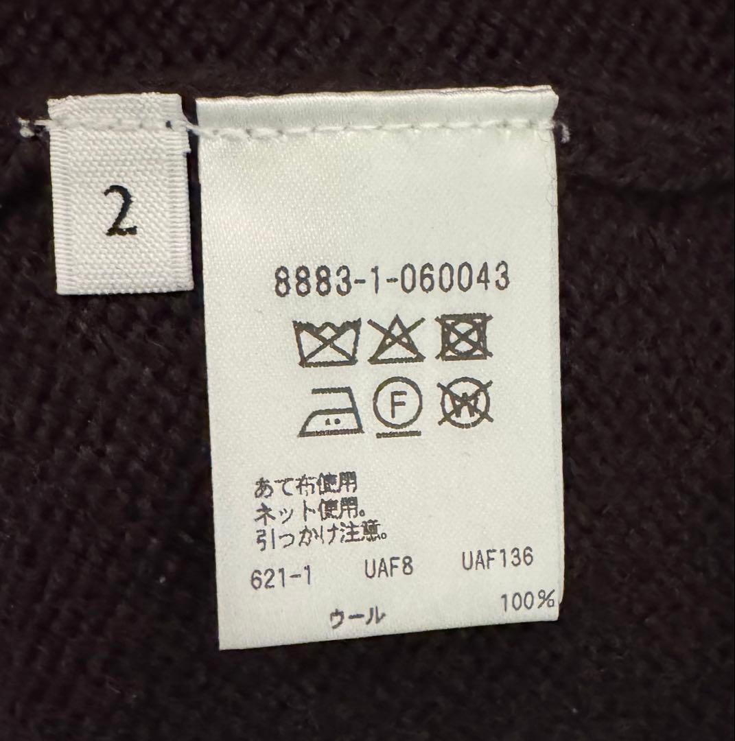 ＜LOEFF＞5ゲージ ダメージ ニット プルオーバー UNISEX