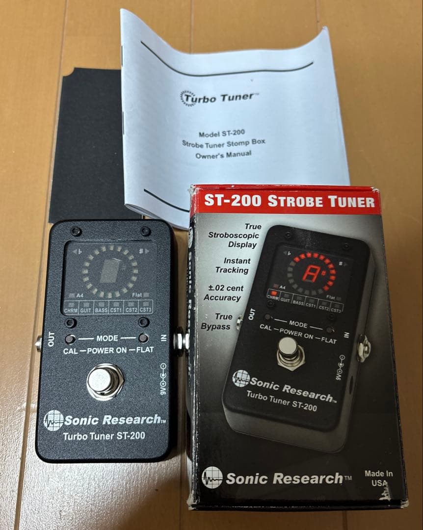 Sonic Research Turbo Tuner ST-200 美品