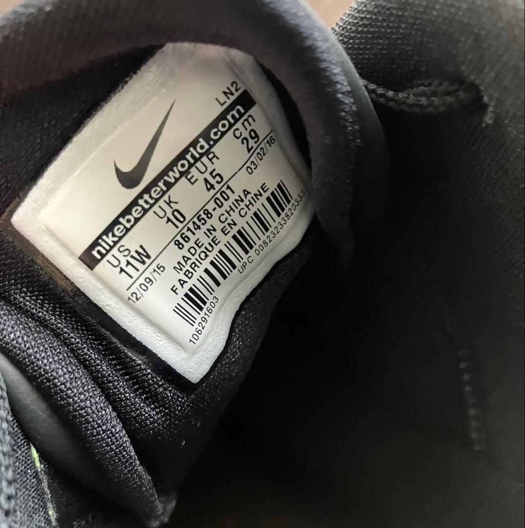 【美品】ナイキ ゴルフNIKE GOLF LUNAR FIRE 29cm 黒赤