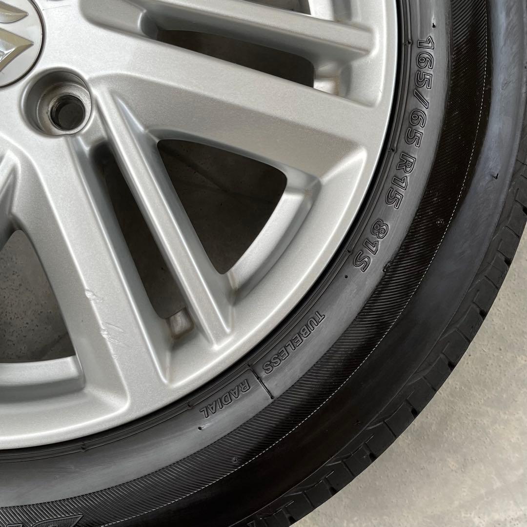 ソリオ純正アルミ タイヤホイール 1本 165/65R15 MA37 デリカD2