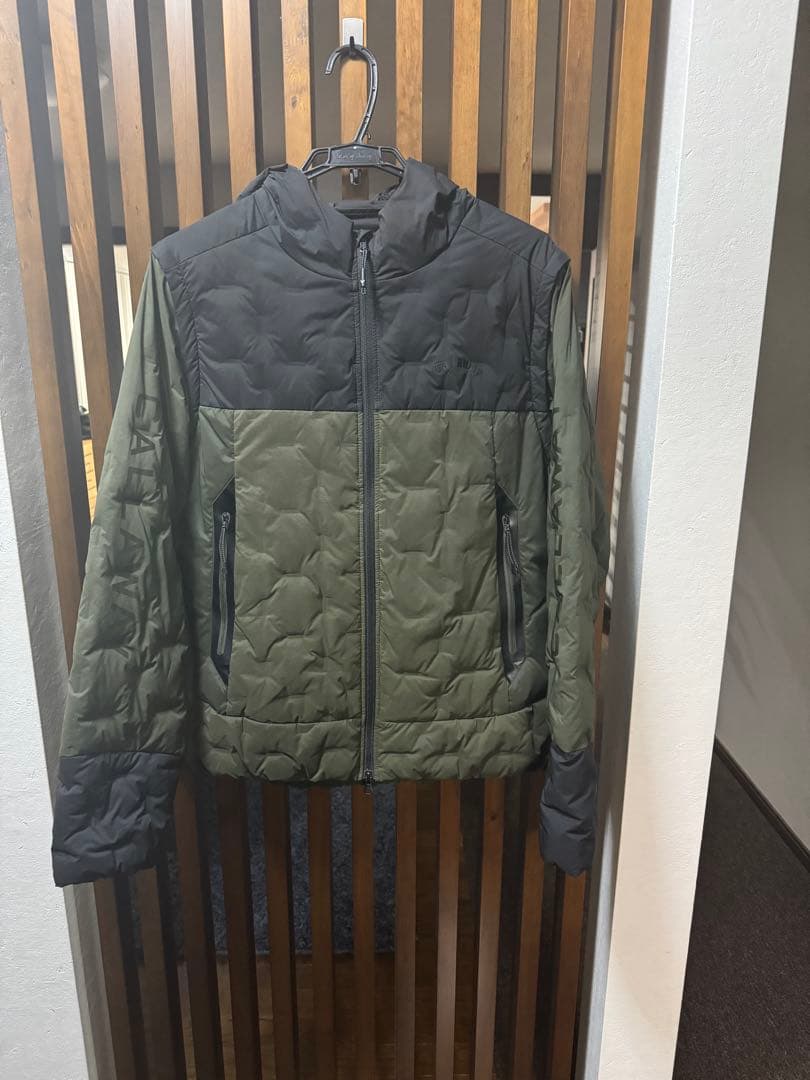 キャロウェイ ゴルフ　ダブルジップ 2WAY 中綿　ブルゾン カーキ　３Ｌ