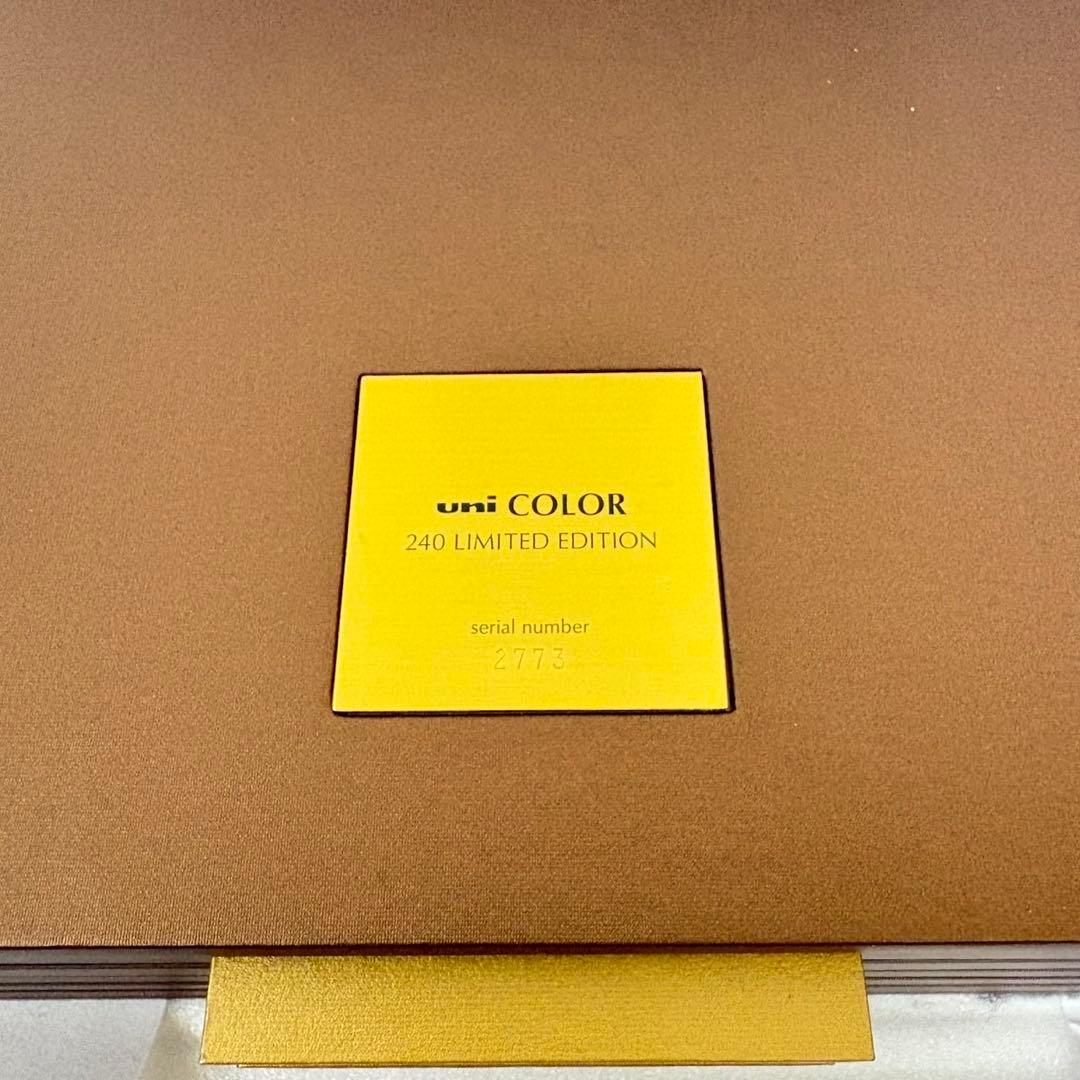 三菱鉛筆 ユニー 240色 セット リミテッドエディション 限定50周年 記念