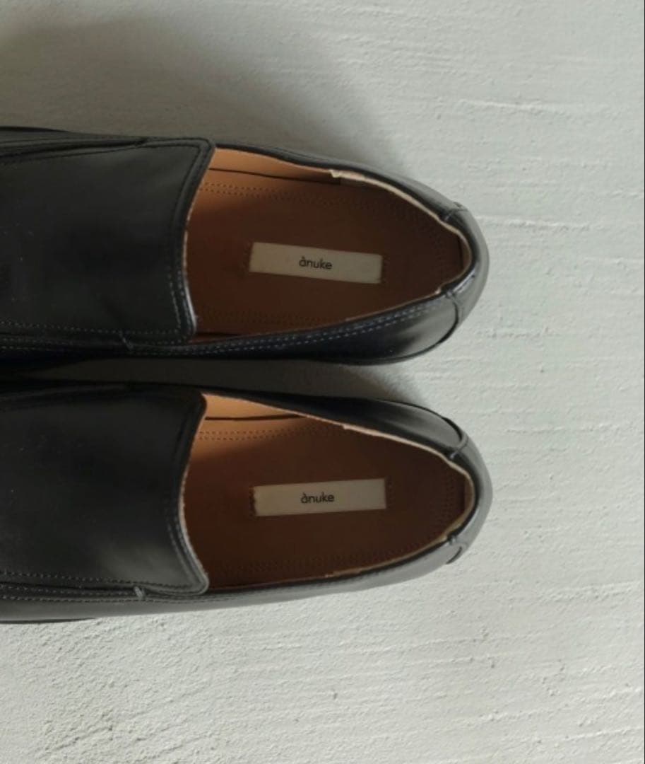 靴 anuke Ecoleather Loafers