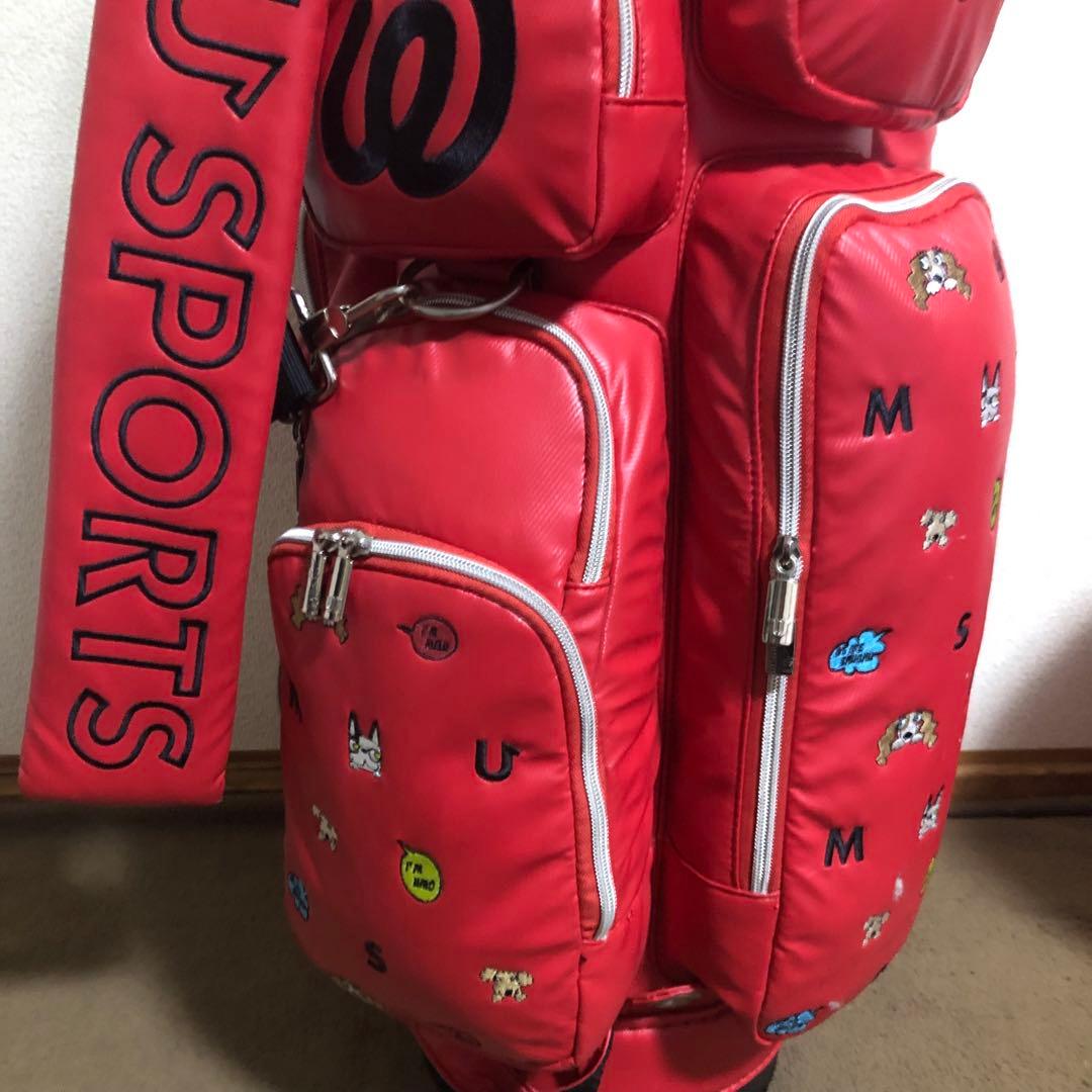 入手困難 ゴルフバッグ MUスポーツ ウエサコ 高級品 可愛いバッグ 比較的綺麗