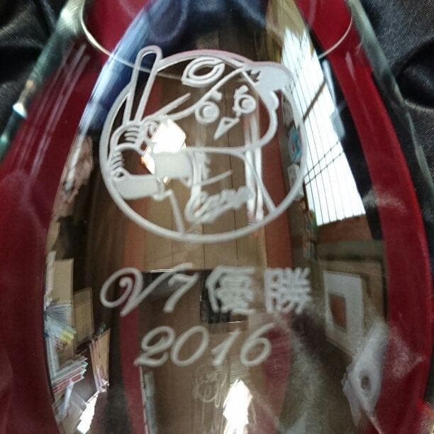 広島東洋カープ＆リーデル・グラス≪Ｖ7優勝2016≫セミクリスタル☆匿名＆送無☆