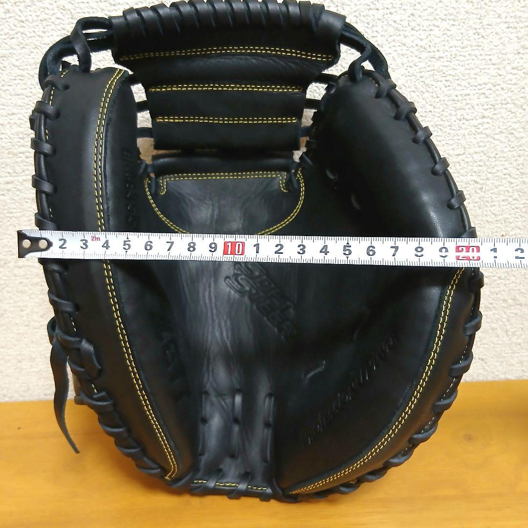 ZETT ゼット キャッチャーミット 少年軟式用グラブ 捕手用 野球グローブ 黒