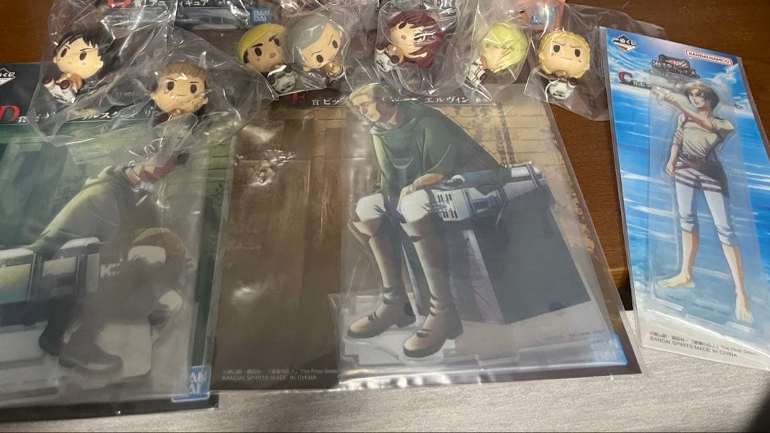 【未開封】進撃の巨人 超大型巨人　獣の巨人　女型の巨人　アニ　ラストワン賞