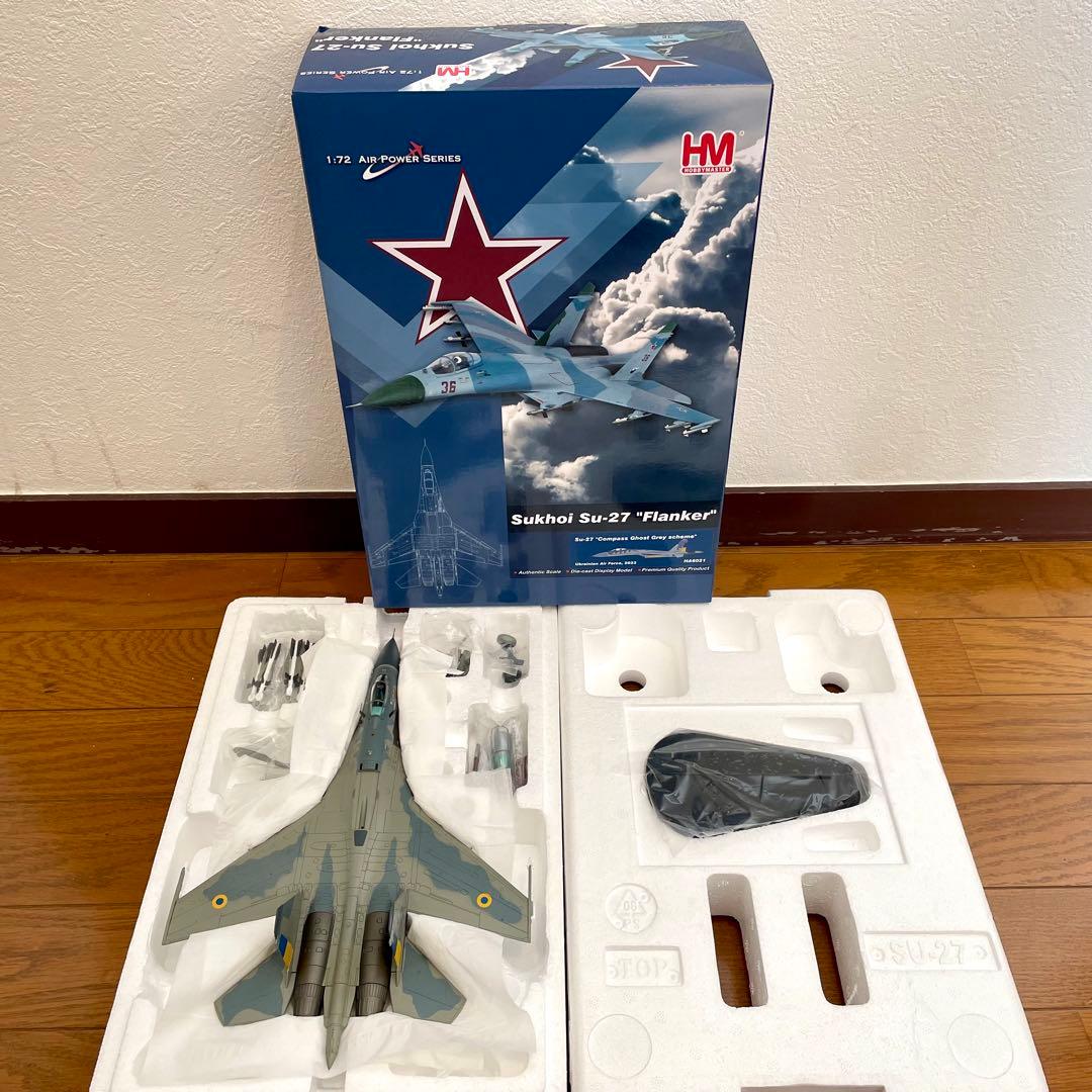 【未使用品】HOBBYMASTER SU-27 FLANKER B HA6021
