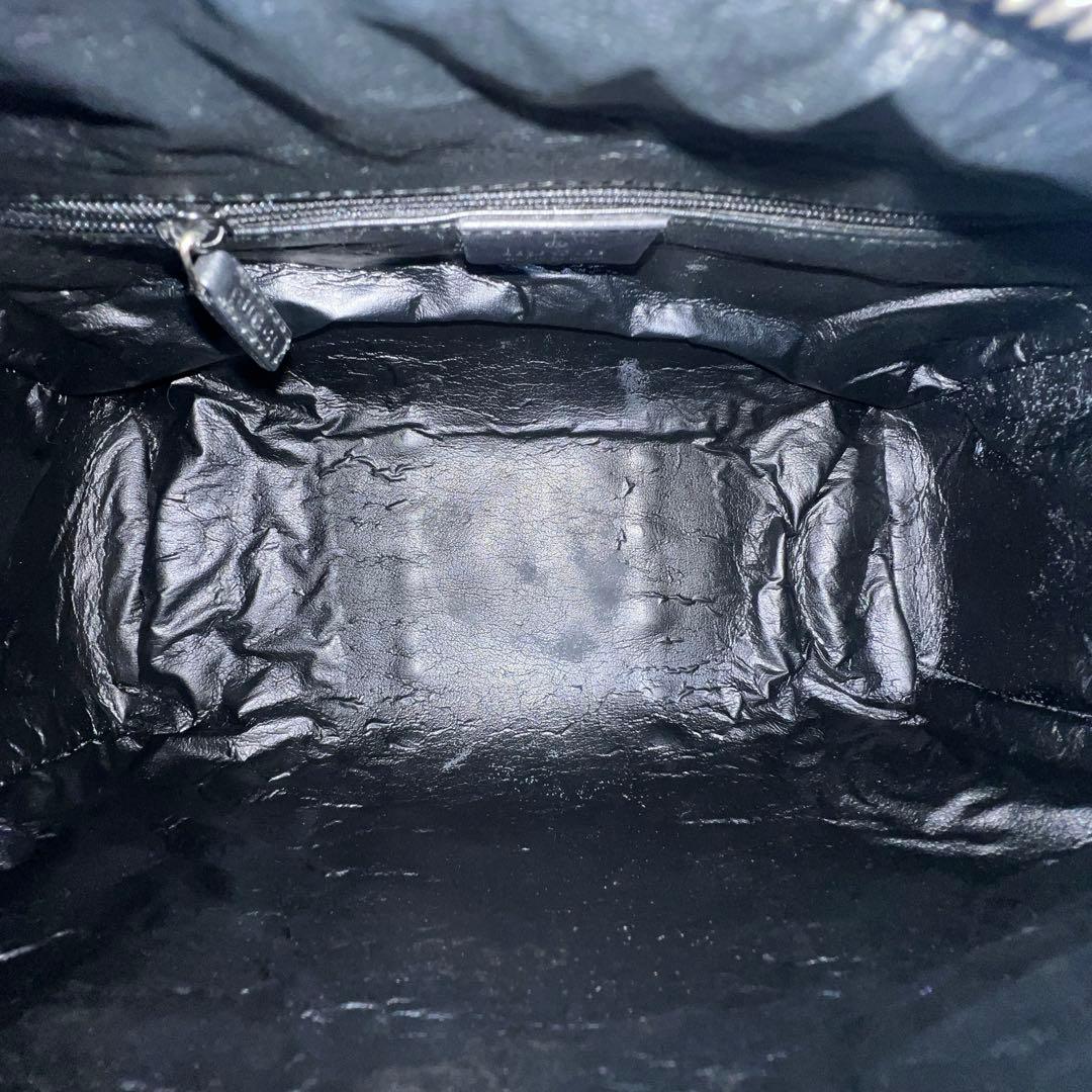 【極美品】グッチ ミニボストン ハンドバッグ GG キャンバス レザー 保存袋付